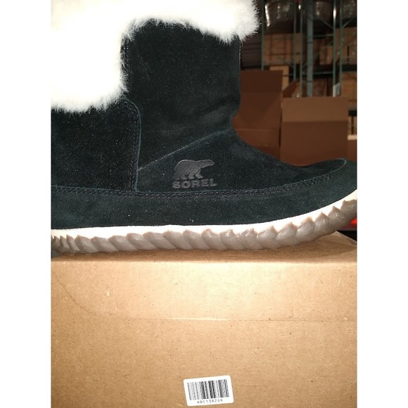 Sorel Women's Out 'N About Casual Bootie,Black Suede 7M US - Picture 1 of 2